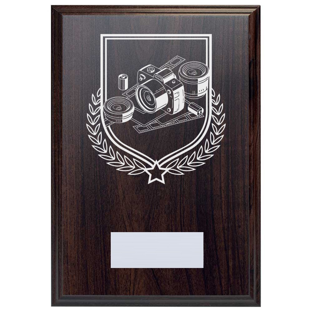 Photography Reward Deep Mahogany Plaque