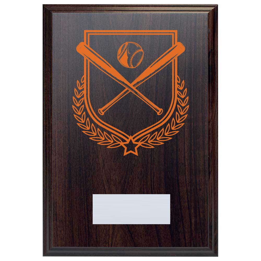 Rounders Reward Deep Mahogany Plaque
