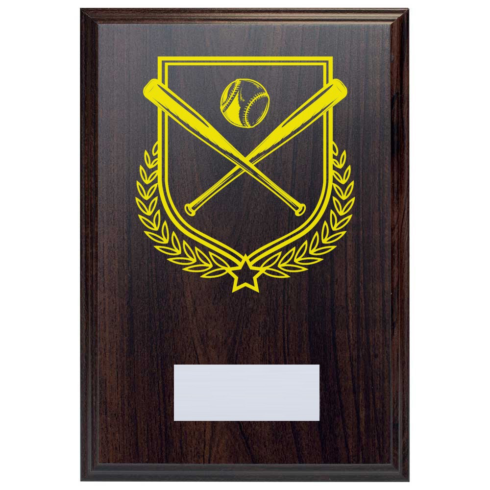 Rounders Reward Deep Mahogany Plaque