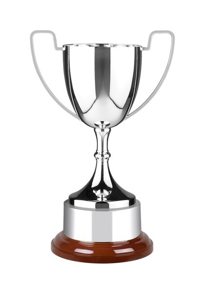 Endurance Nickel Plated Cup On Rosewood Base