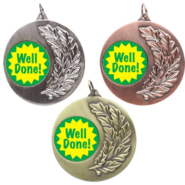 Well Done Laurel Medals