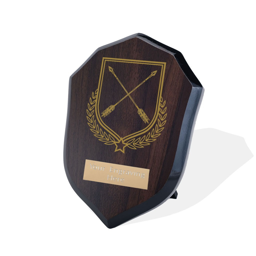 UV Colour Printed Archery Walnut Shield