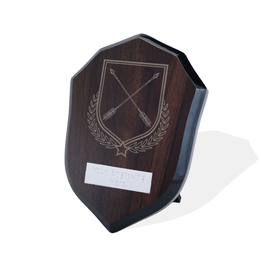UV Colour Printed Archery Walnut Shield