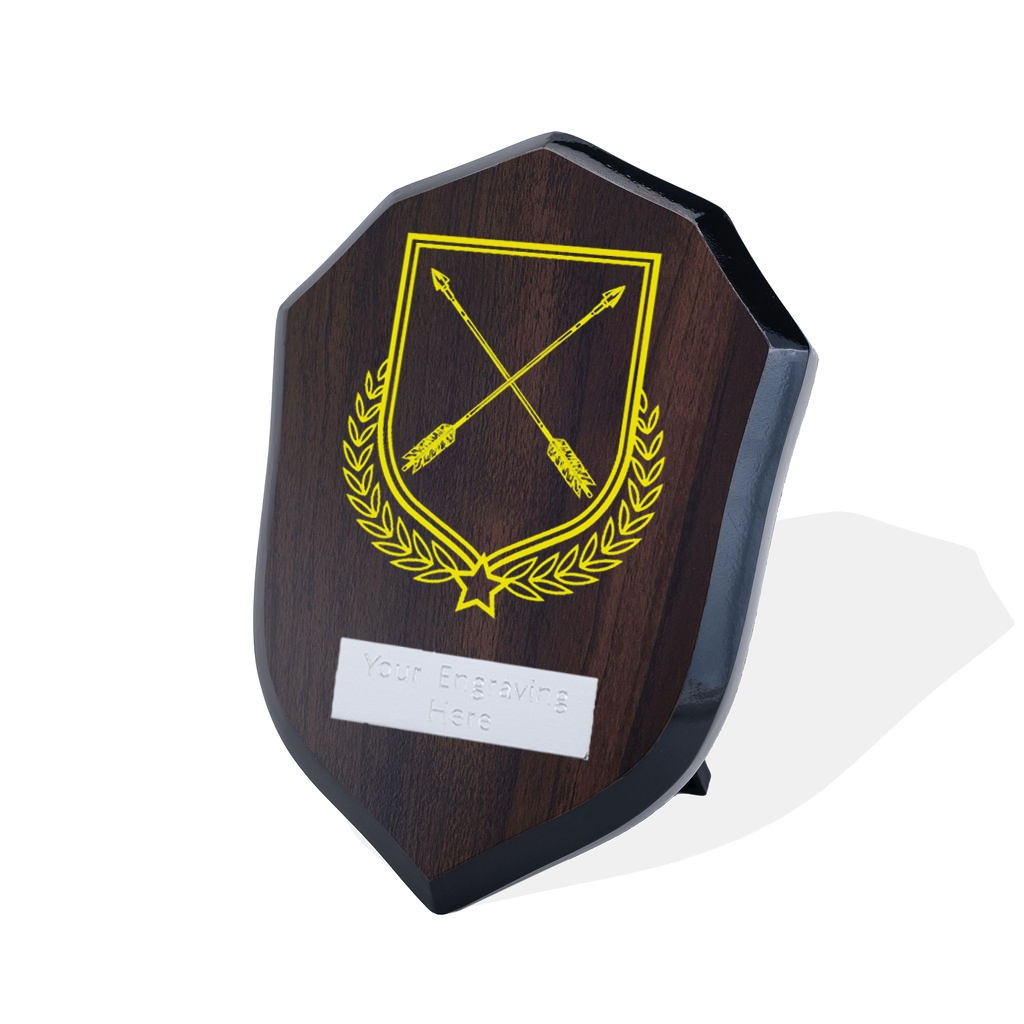 UV Colour Printed Archery Walnut Shield