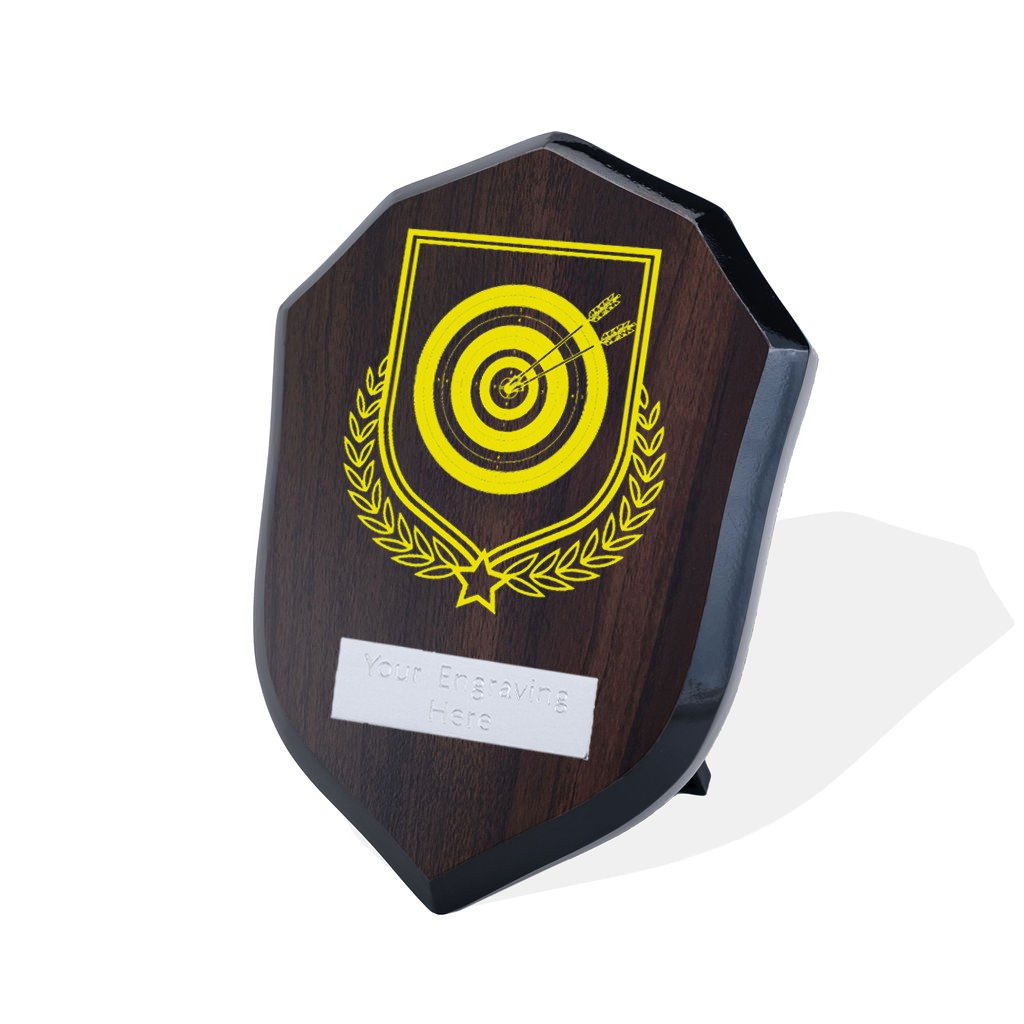 UV Colour Printed Archery Walnut Shield