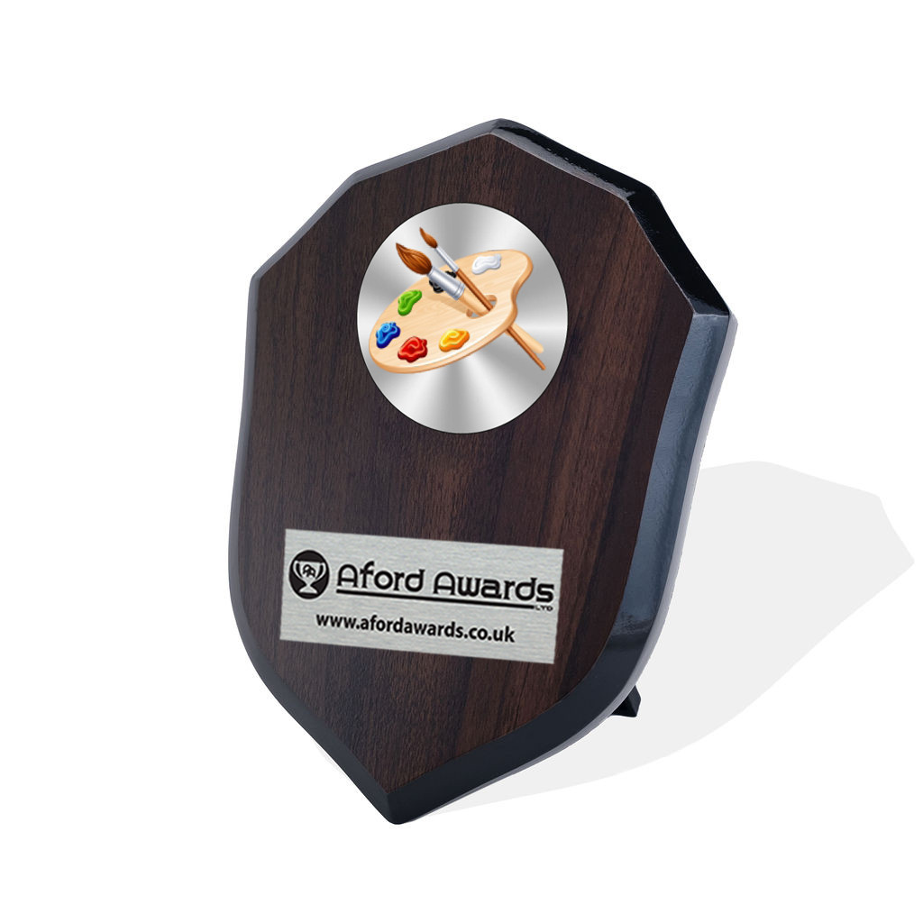 Art Walnut Shield