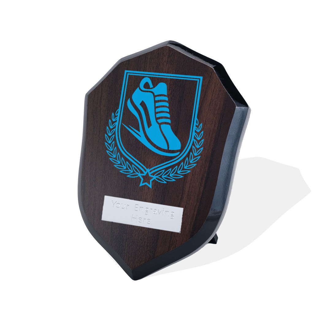 UV Colour Printed Athletics Walnut Shield
