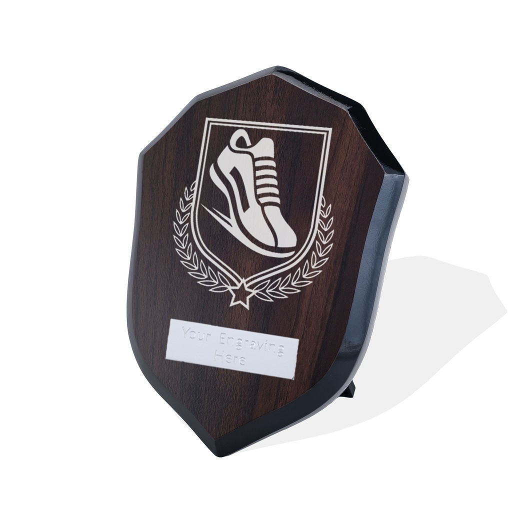 UV Colour Printed Athletics Walnut Shield