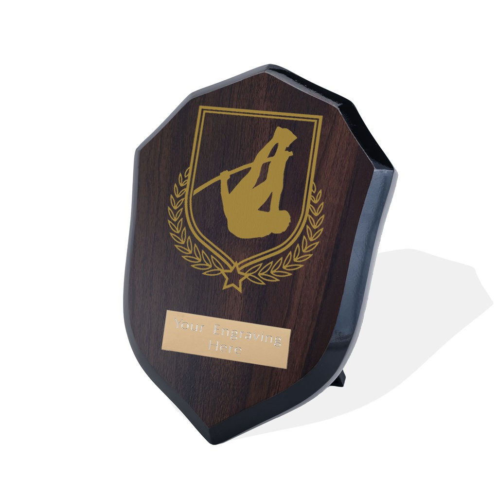 UV Colour Printed Pole Vault Walnut Shield