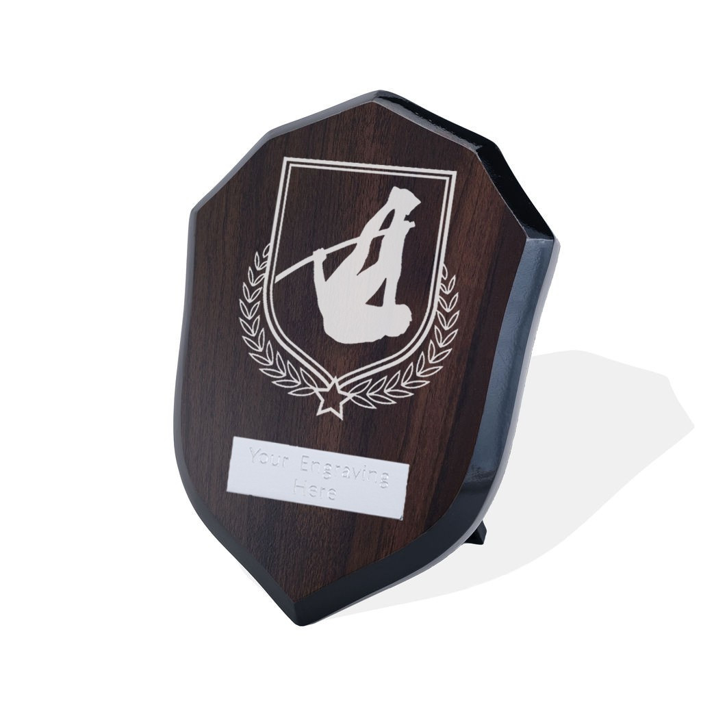 UV Colour Printed Pole Vault Walnut Shield