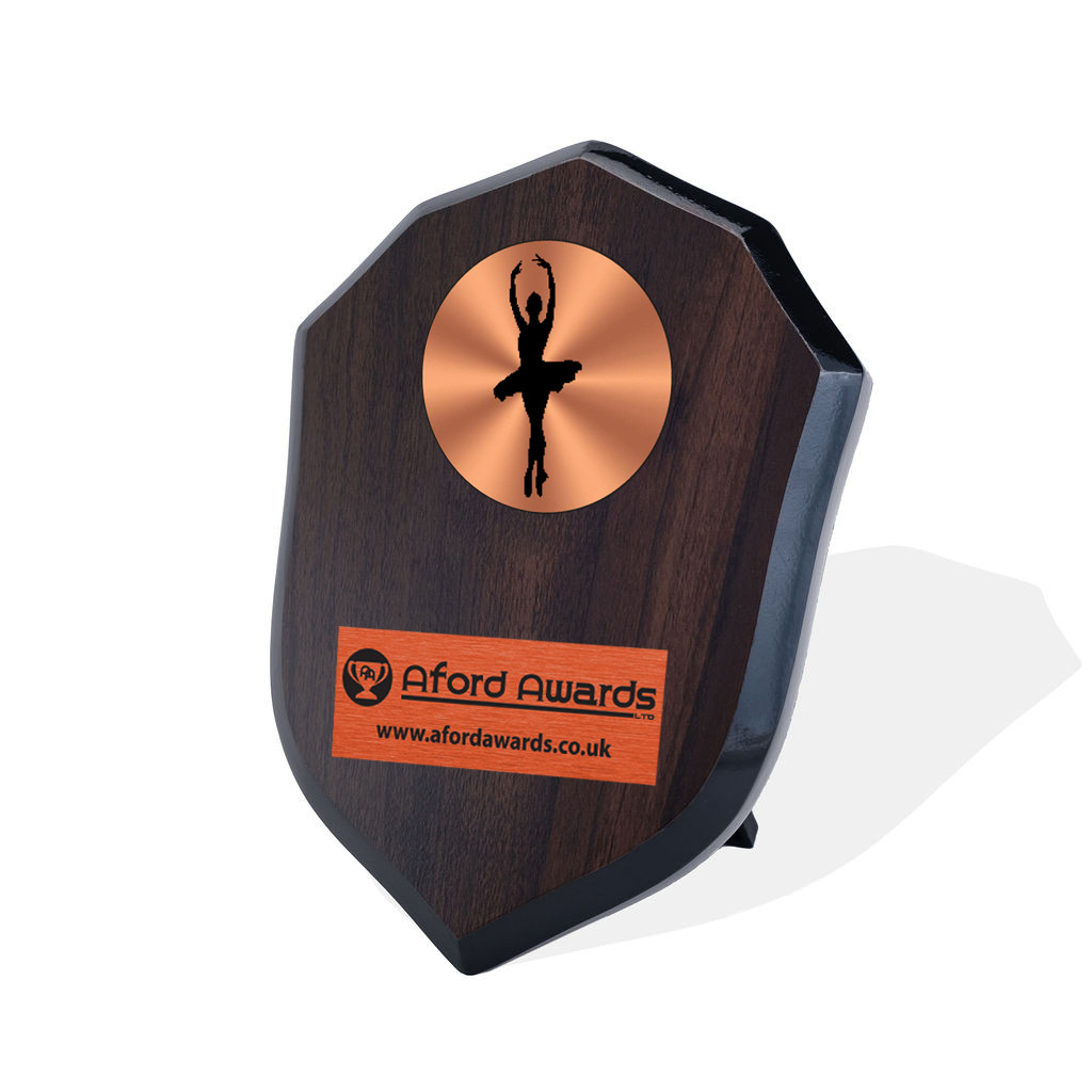 Ballet Walnut Shield