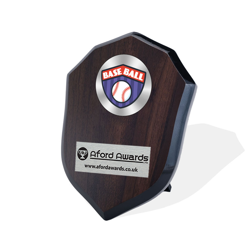 Baseball Walnut Shield