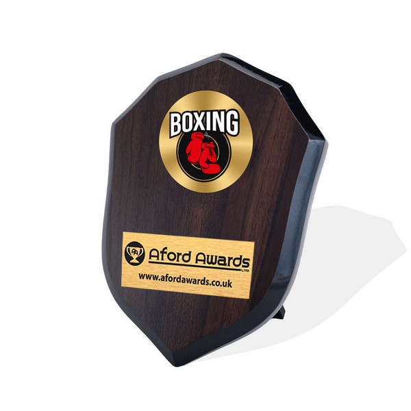 Boxing Walnut Shield