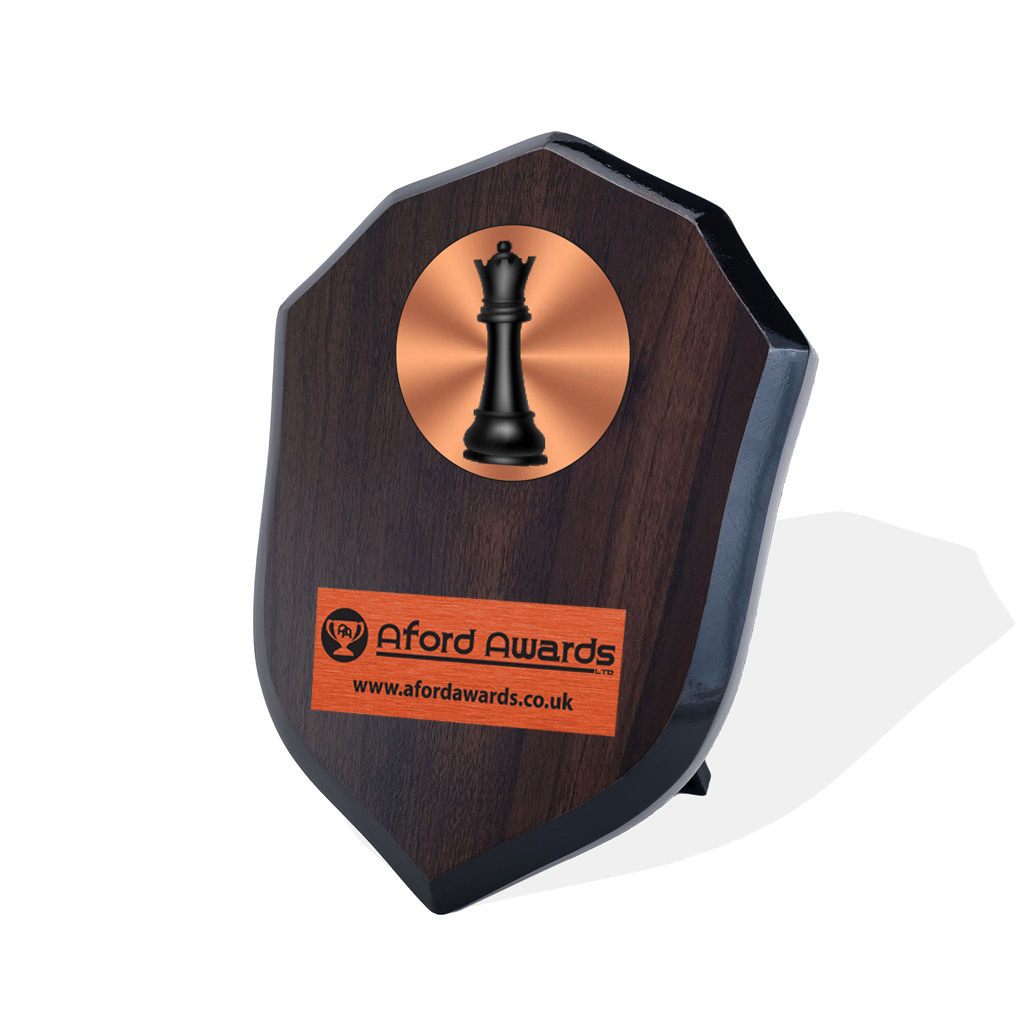 Chess Walnut Shield