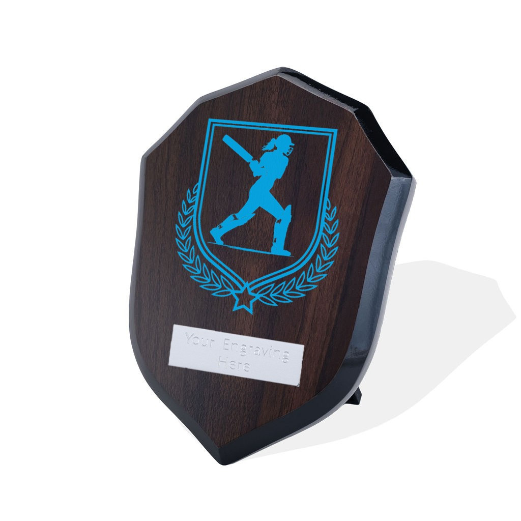 UV Colour Printed Women's Cricket Walnut Shield
