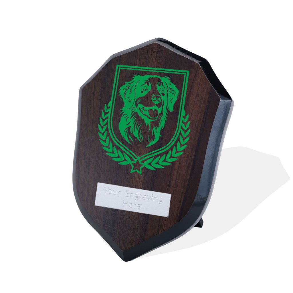 UV Colour Printed Dog Walnut Shield