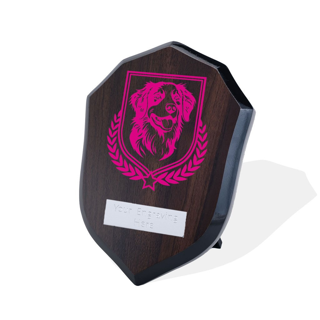 UV Colour Printed Dog Walnut Shield