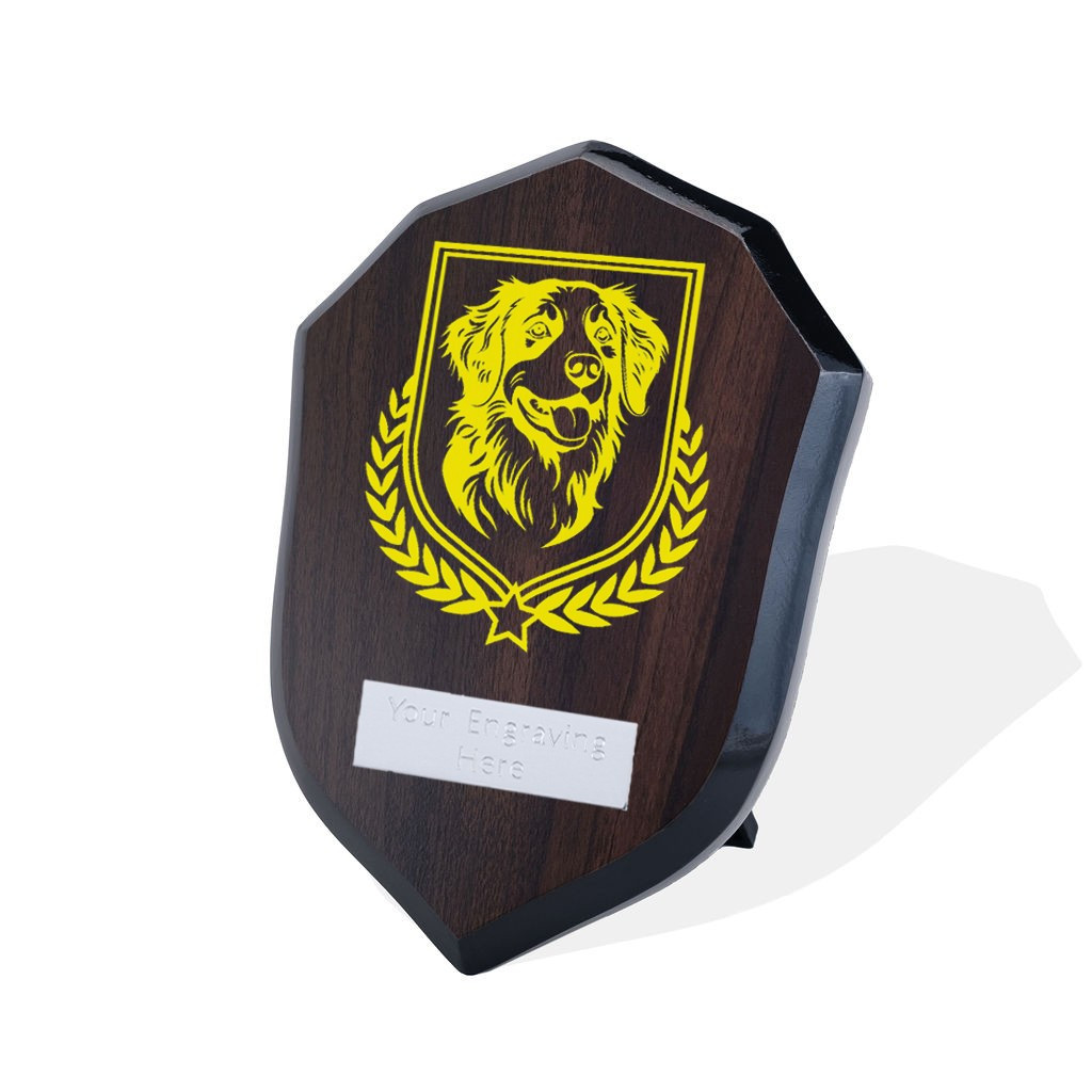 UV Colour Printed Dog Walnut Shield