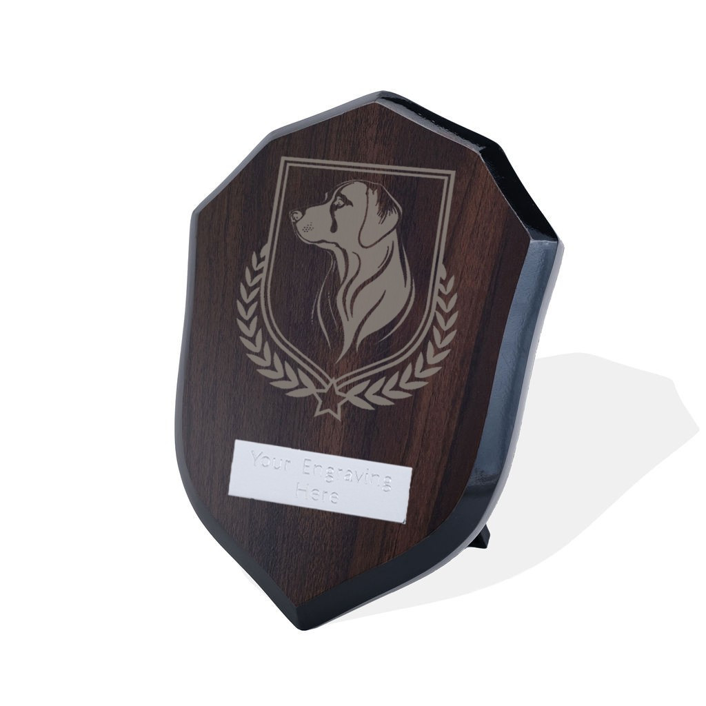 UV Colour Printed Dog Walnut Shield