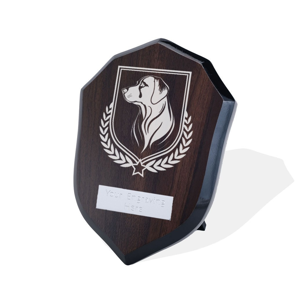 UV Colour Printed Dog Walnut Shield