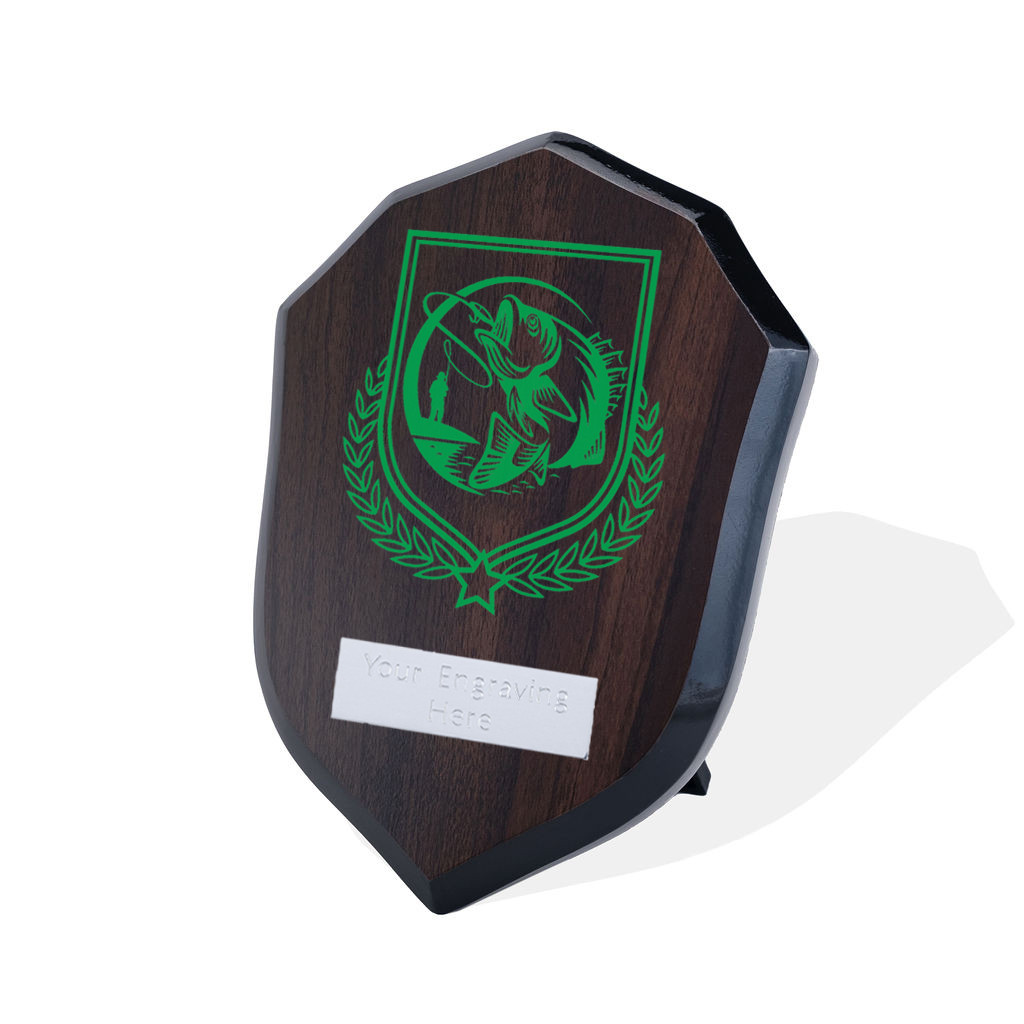 UV Colour Printed Fishing Walnut Shield