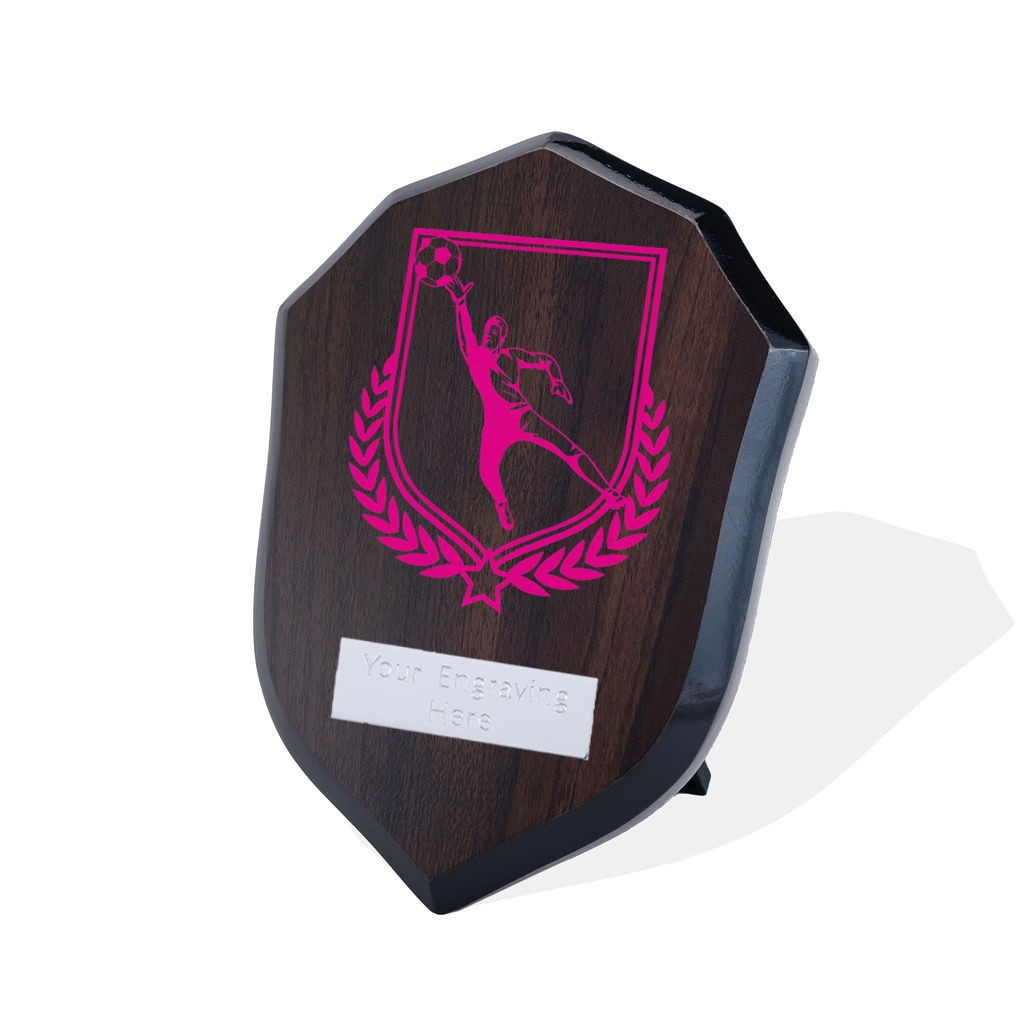 UV Colour Printed Football Walnut Shield