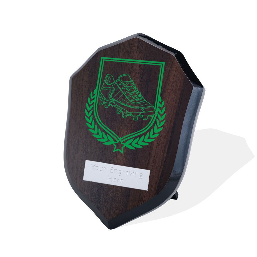 UV Colour Printed Football Boots Walnut Shield
