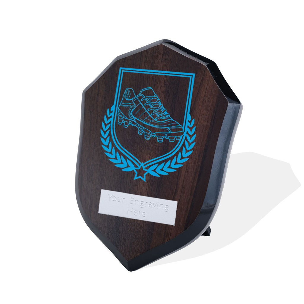 UV Colour Printed Football Boots Walnut Shield