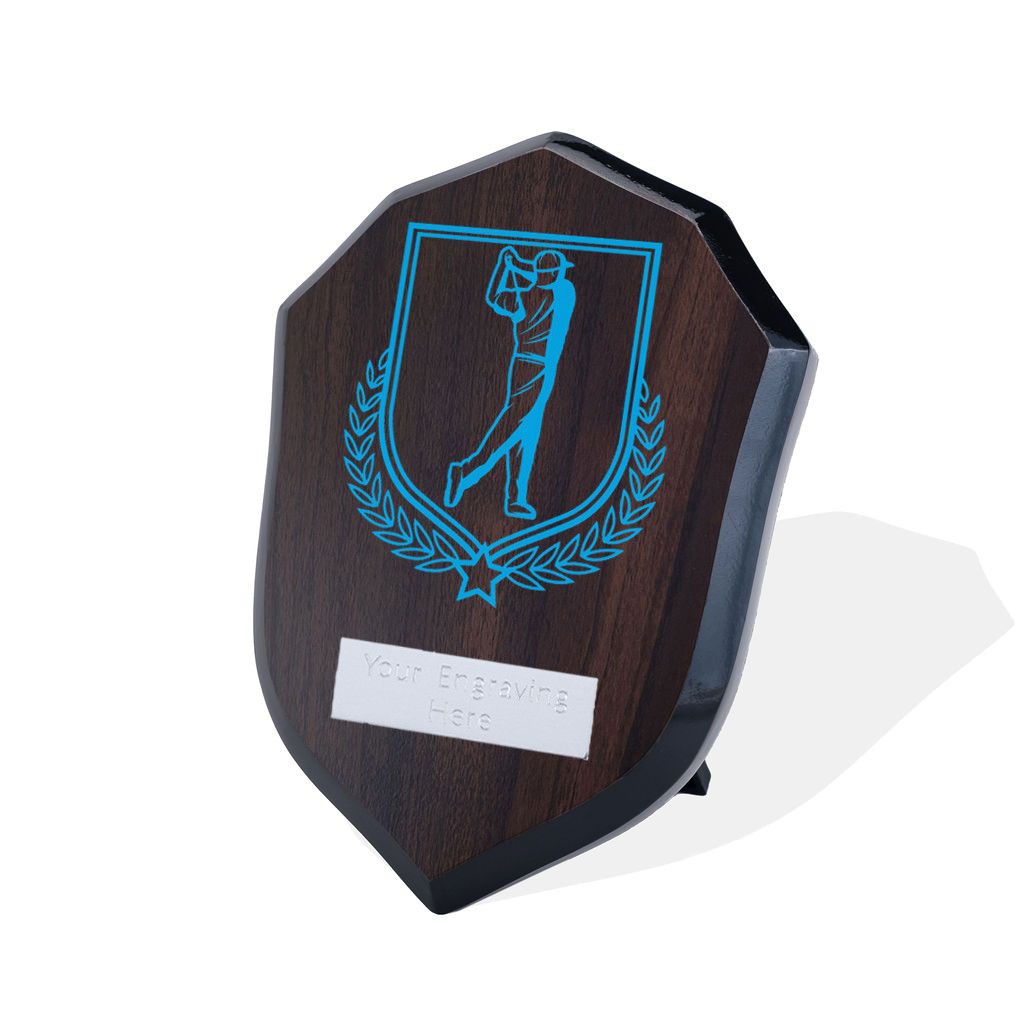 UV Colour Printed Golf Walnut Shield