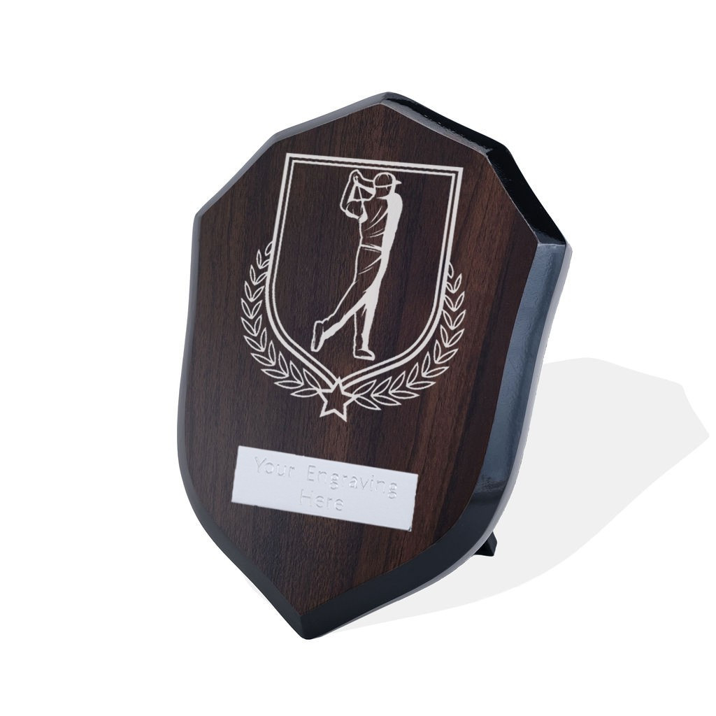 UV Colour Printed Golf Walnut Shield
