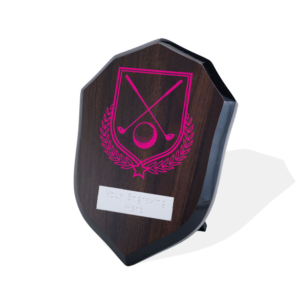 UV Colour Printed Golf Walnut Shield