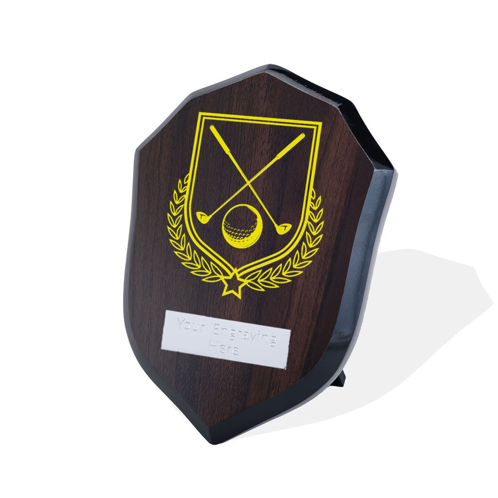 UV Colour Printed Golf Walnut Shield
