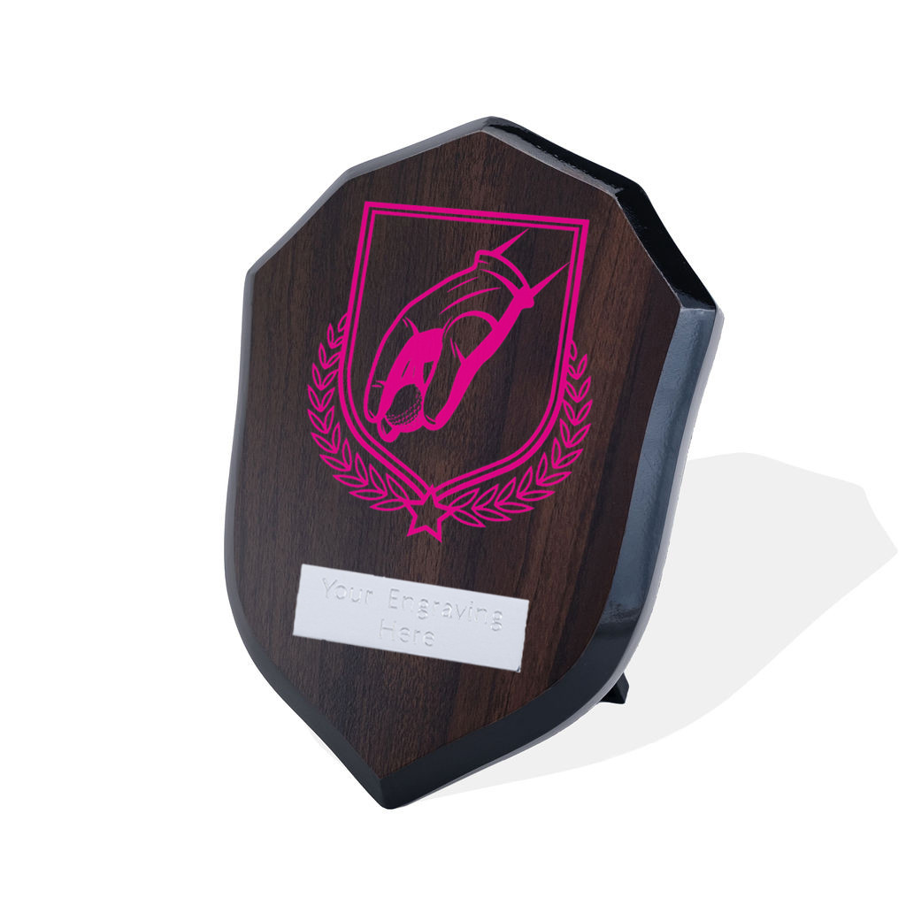 UV Colour Printed Golf Walnut Shield