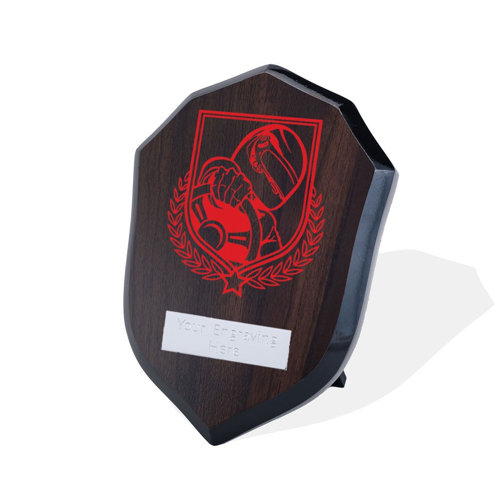 UV Colour Printed Motorsport Walnut Shield