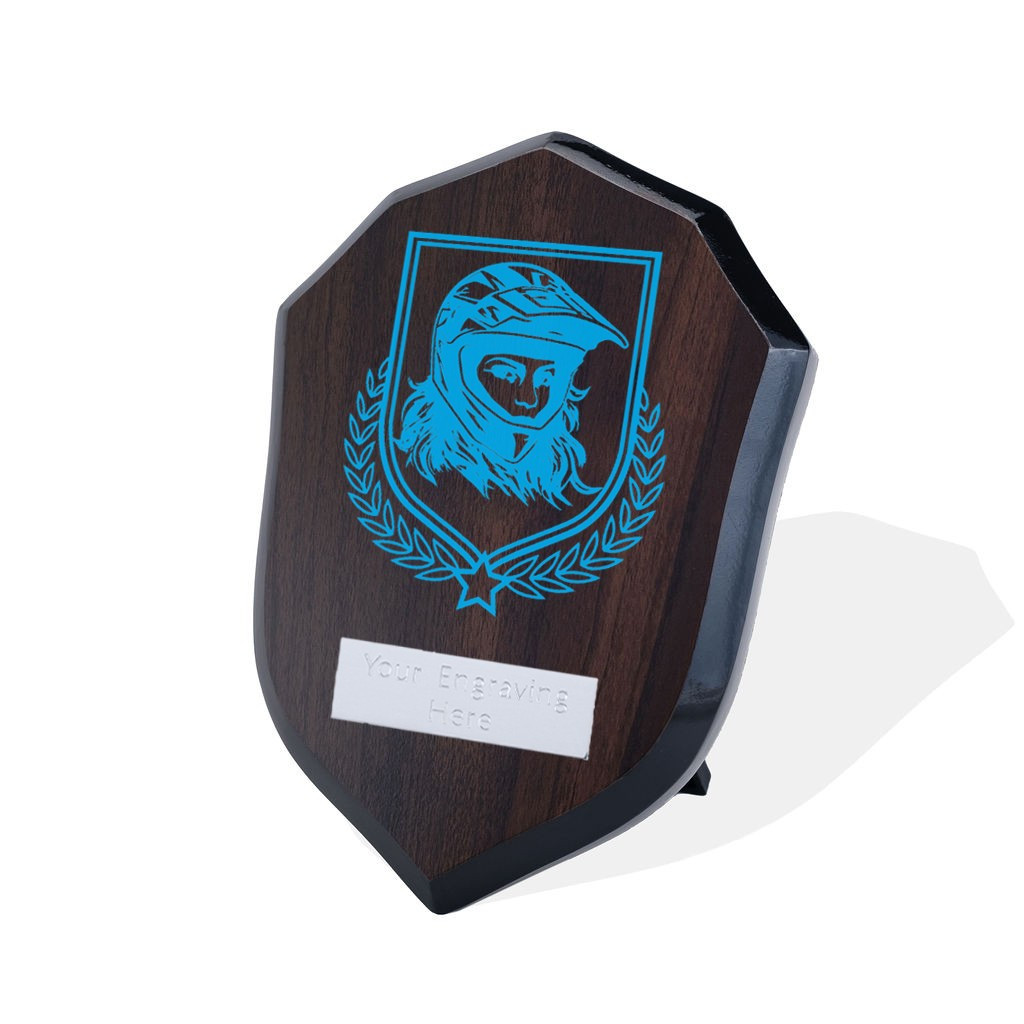 UV Colour Printed Motorsport Walnut Shield
