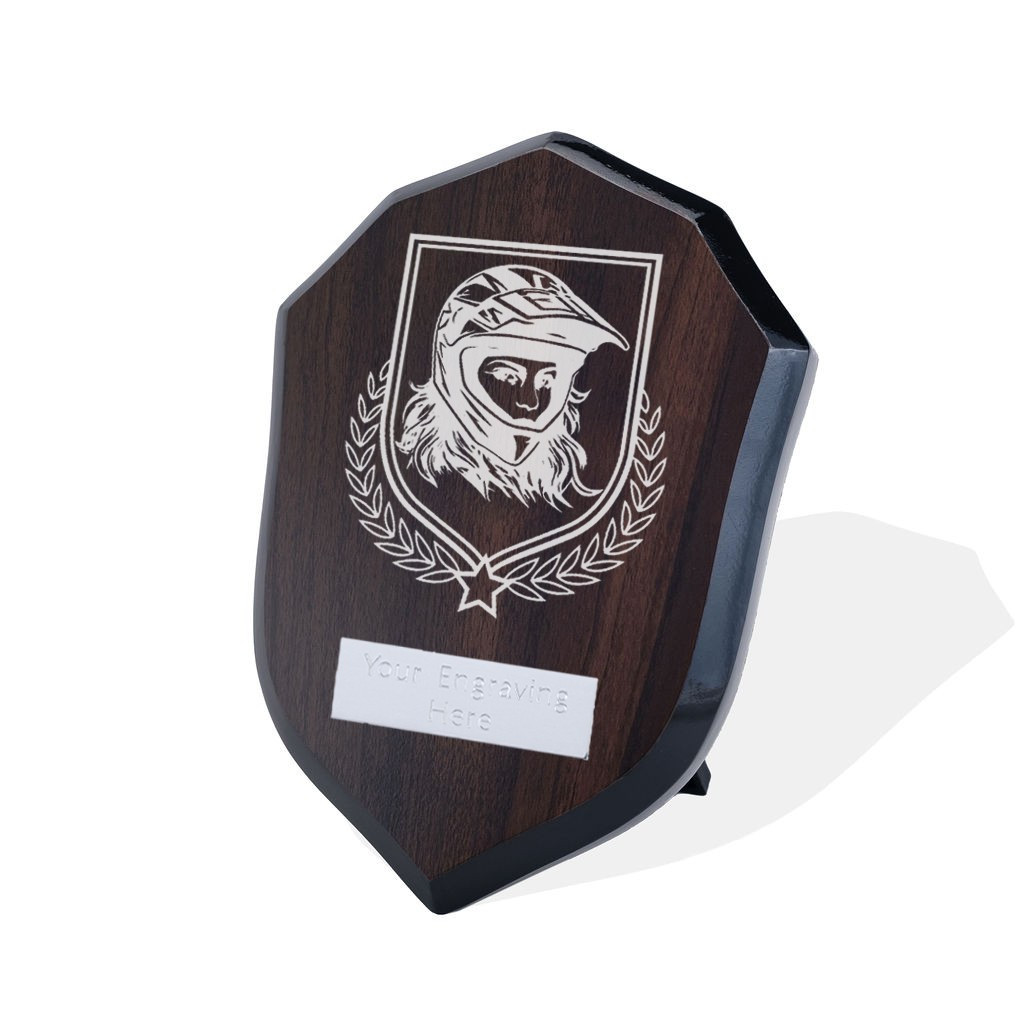 UV Colour Printed Motorsport Walnut Shield