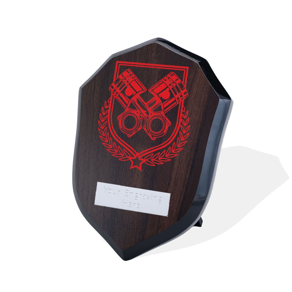 UV Colour Printed Motorsport Walnut Shield