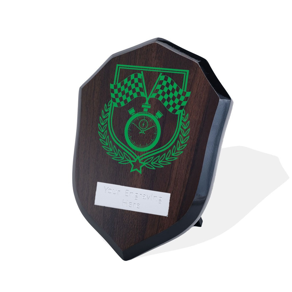 UV Colour Printed Motorsport Walnut Shield
