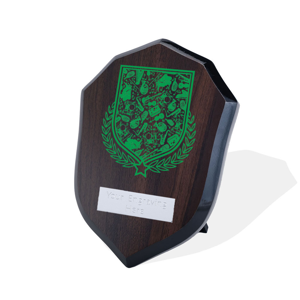 UV Colour Printed Music Walnut Shield