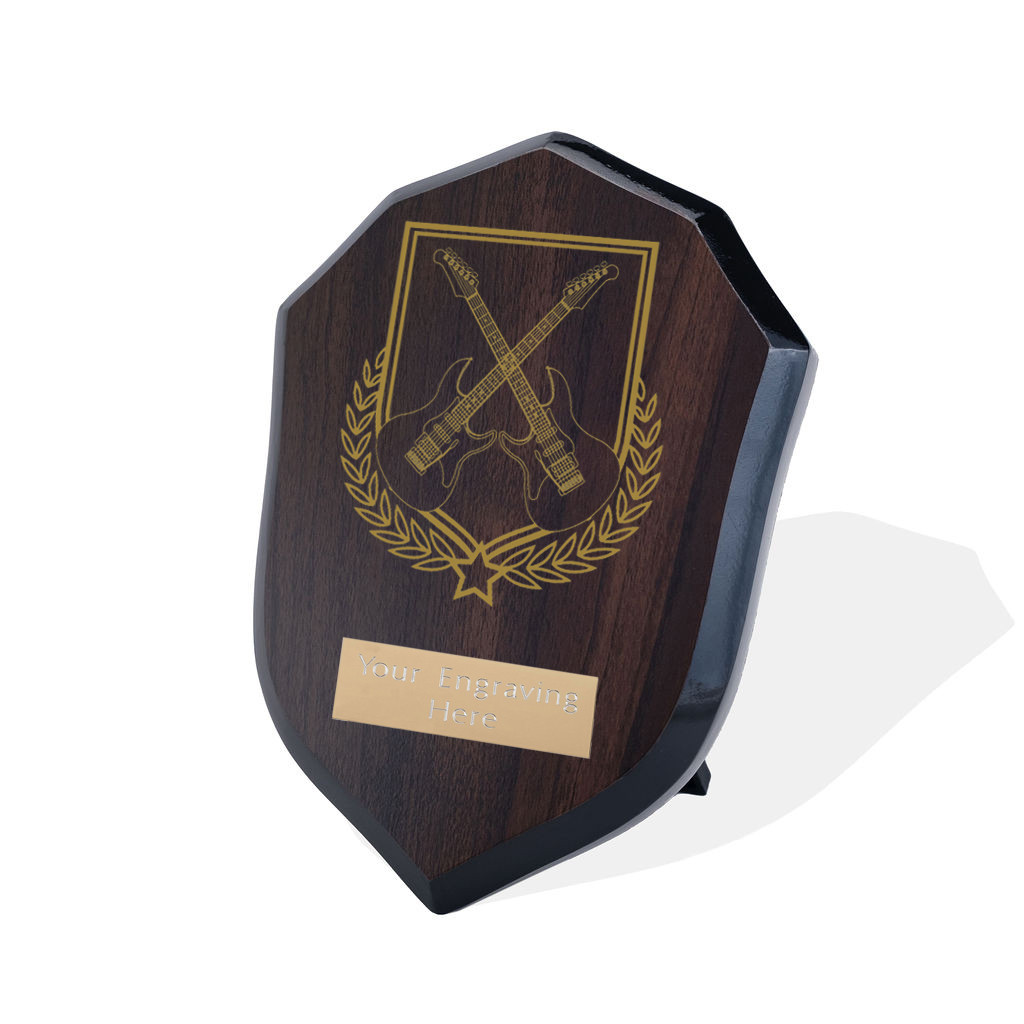 UV Colour Printed Music Walnut Shield
