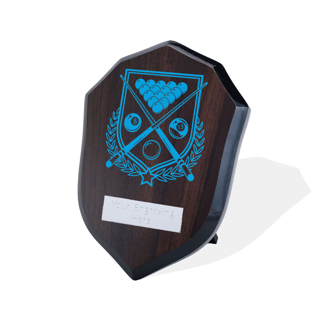 UV Colour Printed Pool Walnut Shield