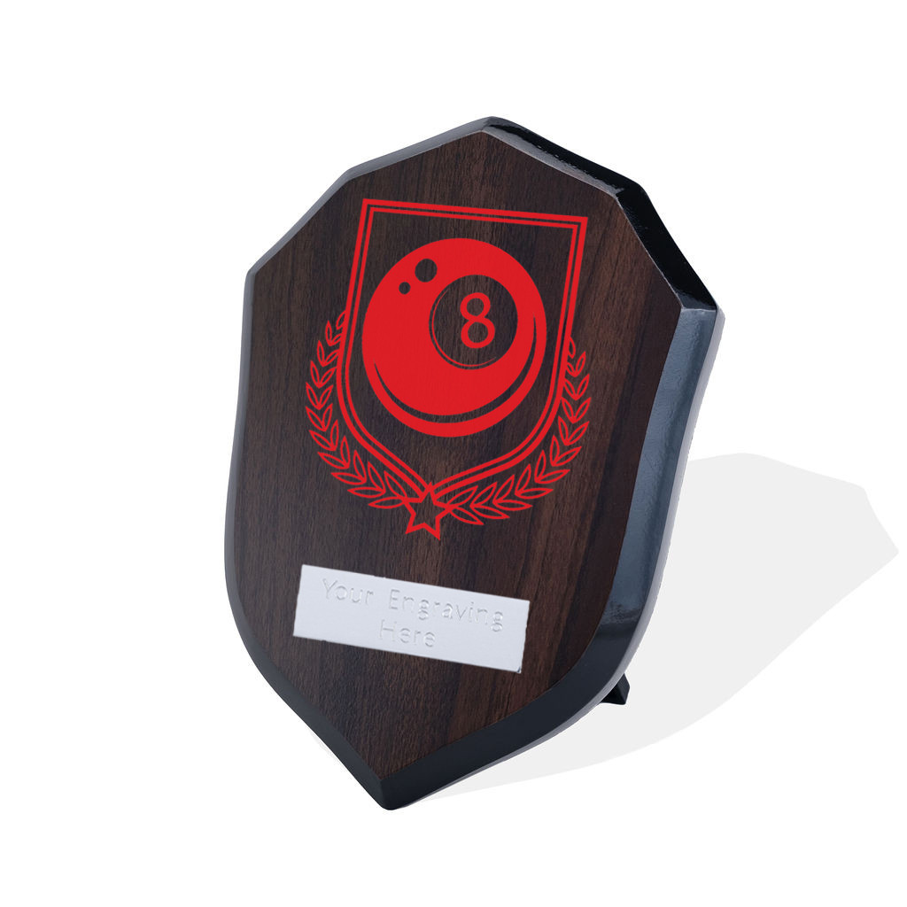 UV Colour Printed Pool Walnut Shield