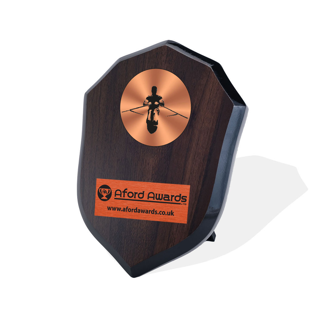 Rowing Walnut Shield