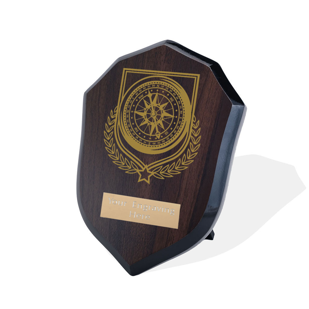UV Colour Printed Sailing Walnut Shield