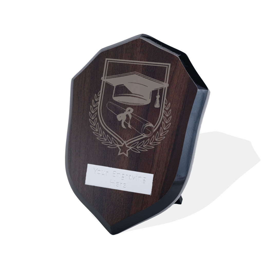 UV Colour Printed Graduation Walnut Shield
