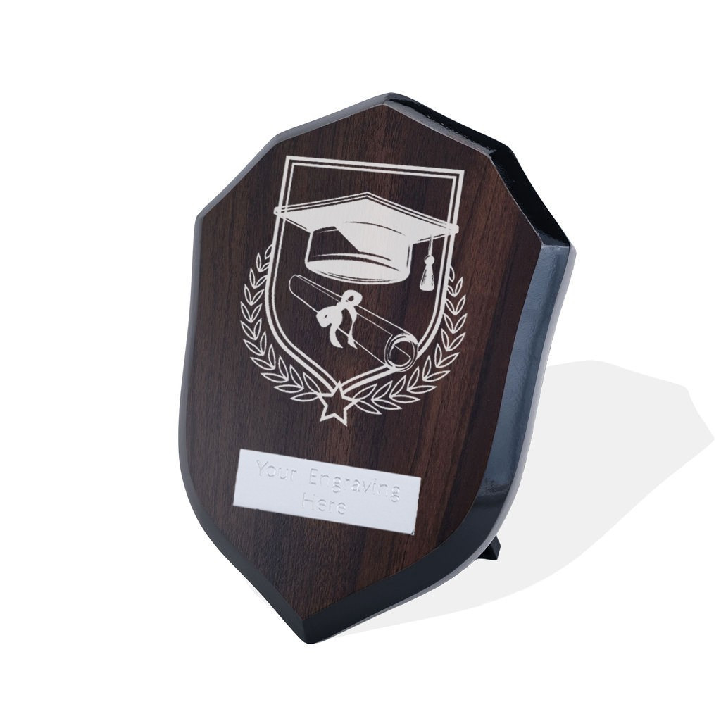 UV Colour Printed Graduation Walnut Shield