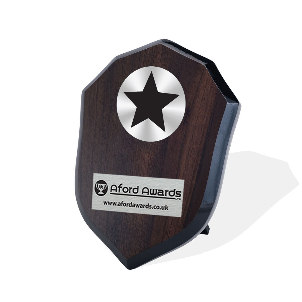 Star Walnut Shield