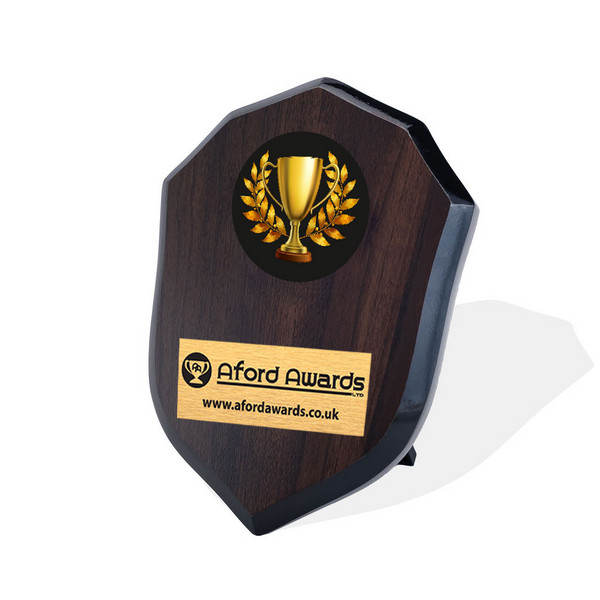 Winner Walnut Shield