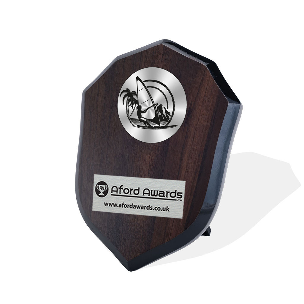 Windsurfing Walnut Shield