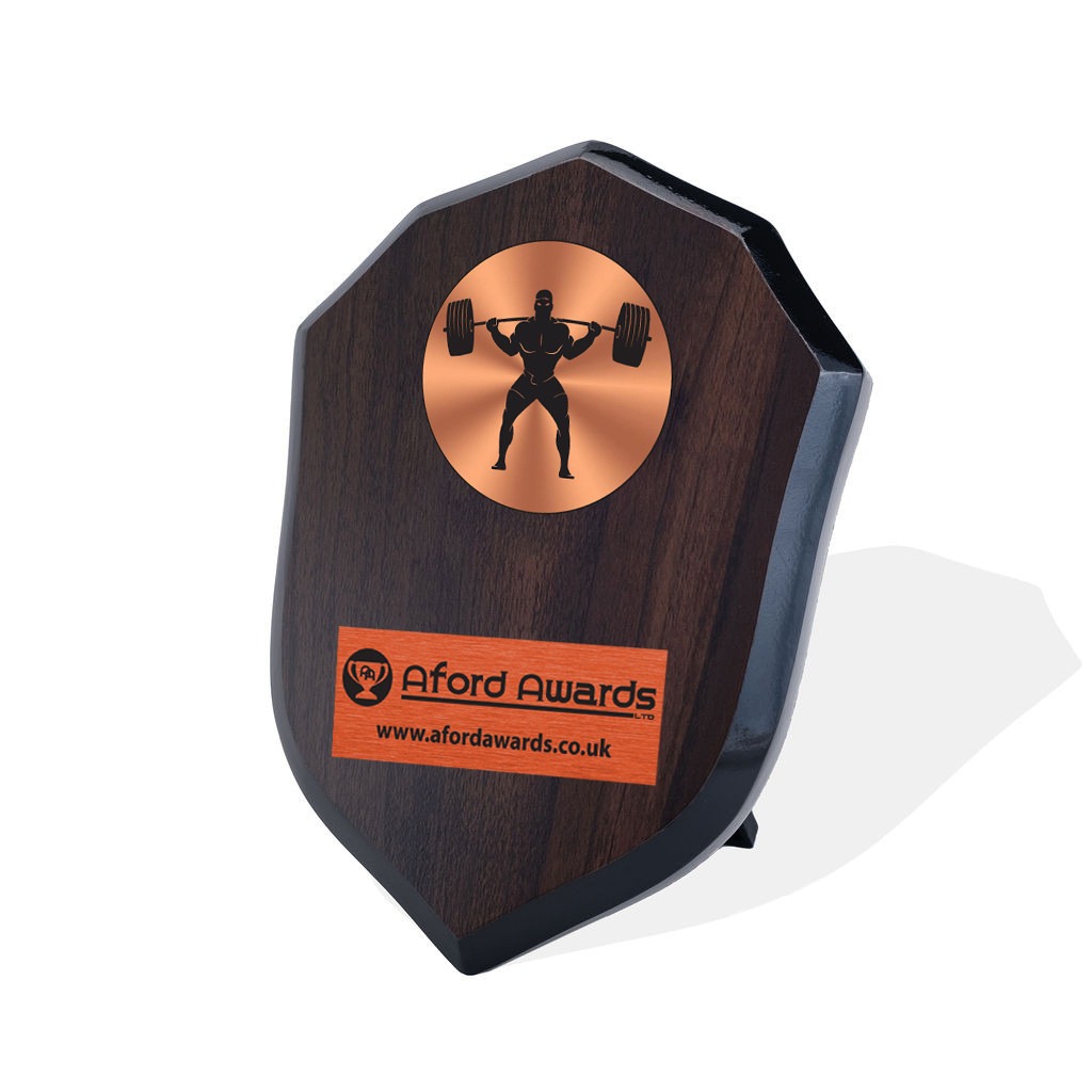 Weightlifting Walnut Shield